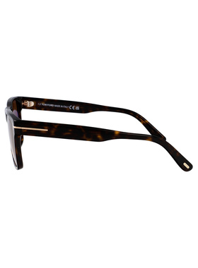 TOM FORD 男士太阳镜 FT120552E CO 棕色 Calder 方框太阳镜
