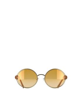 CHLOÉ 女士眼镜 CE167S889A SS2026 黄色 圆形框太阳镜