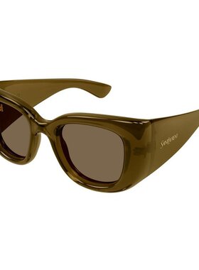 SAINT LAURENT 女士眼镜 SL903HOWL004 SS2026 棕色