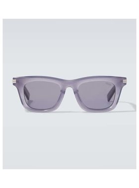 1h可退 潮奢 zegna 杰尼亚 男士 矩形太阳眼镜 grey灰色 舒适时尚