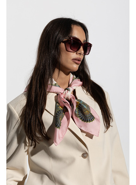 VERSACE 女士太阳镜 0VE4507U054648H CO 酒红色 Sunglasses