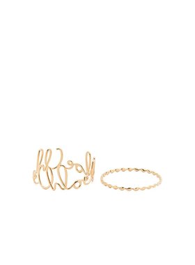 CHLOÉ 女士手链手镯 CHC24WFB36CB79DC AW2025 金色 Icon Bracele