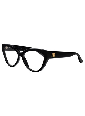 BALENCIAGA 女士眼镜 BB0482O001 SS2026 黑色 BB0482O