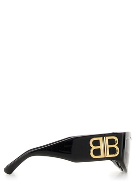 BALENCIAGA 男士太阳镜 773492 CO 黑色
