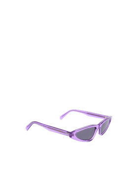 CELINE 女士眼镜 CL40231I81Y SS2024 紫色 猫眼框太阳眼镜