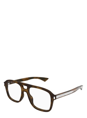 SAINT LAURENT 男士眼镜 SL881OPT003 SS2026 棕色
