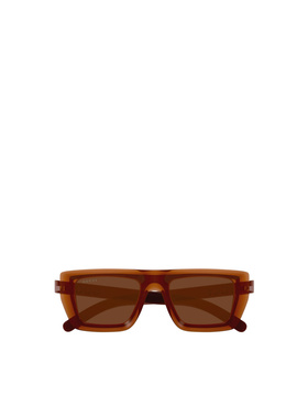 GUCCI 男士眼镜 GG1723S002 CO 棕色 矩形太阳镜古驰