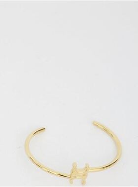 CELINE 女士手链手镯 460PQ6BRA35OR AW2024 黄色 CELINE TRIOMPH