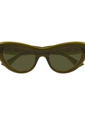 BOTTEGA VENETA 女士太阳镜 BV1282S005 CO 绿色 全框太阳镜