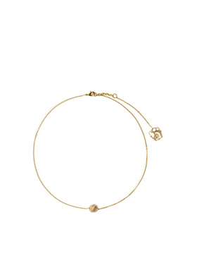 BURBERRY 女士项链 81044471 CO 黄色 吊坠项链珍珠