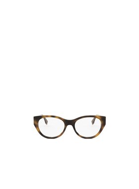 FENDI 男士眼镜 FE50099I053 AW2024 白色 全框平光镜