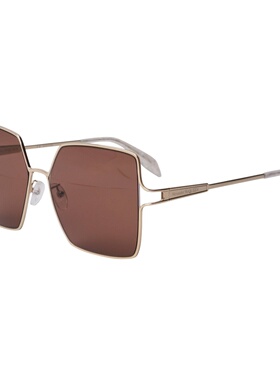 1h可退 ALEXANDER MCQUEEN 女士眼镜 AM0219SAMETAL002 AW2025