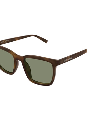 SAINT LAURENT 男士眼镜 SL500009 SS2026 绿色 全框太阳镜