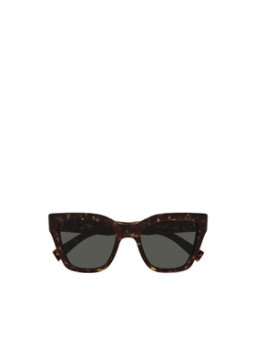 SAINT LAURENT 女士太阳镜 SL641002 AW2024 黑色 几何框太阳镜