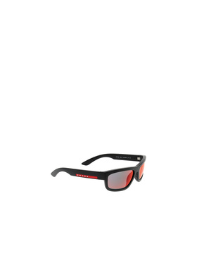 PRADA 男士眼镜 PS05ZSSDGOO8F AW2024 灰色 徽标太阳镜