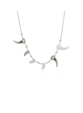 MARNI 女士项链 COMV0555A0P652700N29 AW2025银色水晶吊坠