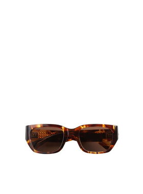 BOTTEGA VENETA 男士眼镜 BV1401SA002 AW2025 棕色配饰