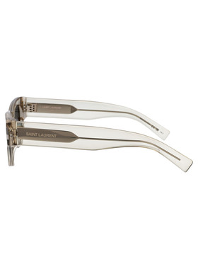 SAINT LAURENT 男士太阳镜 SL571003 AW2025 黑色