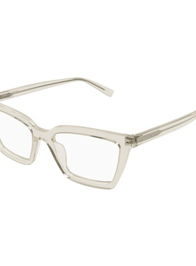 SAINT LAURENT 女士眼镜 SL912004 SS2026 白色 全框平光镜