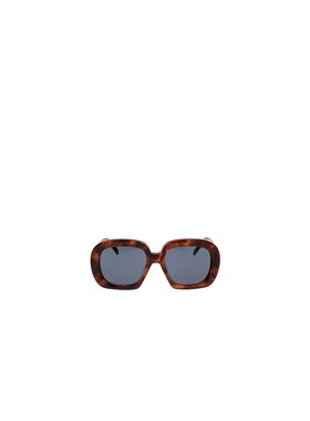 1h可退 LOEWE 女士眼镜 LW40113U53V CO 灰色 LW几何形太阳镜