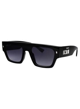 DSQUARED2 男士太阳镜 ICON0031S807 AW2026 黑色【付后1h可退】