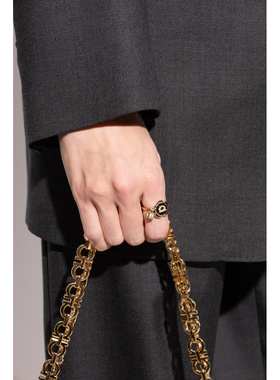 SALVATORE FERRAGAMO 女士戒指 760947ANGANCHAR0OROBLACK