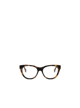 FENDI 女士眼镜 192337185106HAVANA AW2025 花色 圆形眼镜