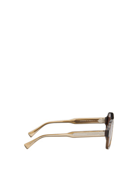 A.P.C. 男士眼镜 ACABFM75022TGI SS2026 棕色 Les Navigator 全