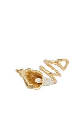 CHLOÉ 女士戒指 CH26UJR05NRA7ZF SS2026 金色 色珐琅戒指