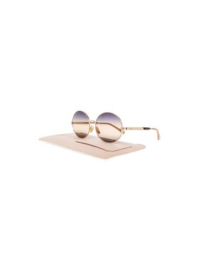 1h可退 CHLOÉ 女士太阳镜 CH0281S0002 CO 金色 Aly sunglasses