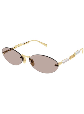 GUCCI 女士眼镜 GG1922S004 SS2025 粉红色古驰太阳镜
