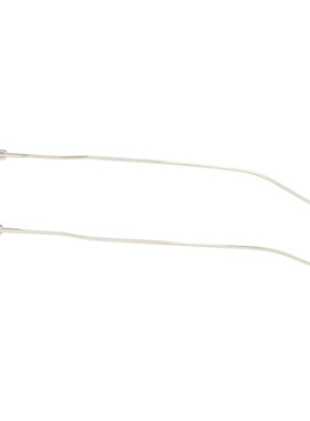 Thom Browne 汤姆 布朗 男士 银色 Titanium Semi-Rimless Pilot