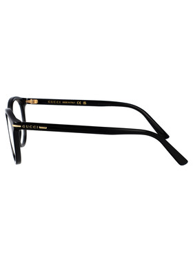 GUCCI 男士眼镜 GG1727O001 CO 黑色 古驰几何框平光镜
