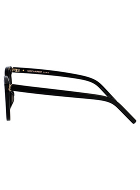 SAINT LAURENT 女士眼镜 SLM147001 SS2025 黑色 全框平光镜