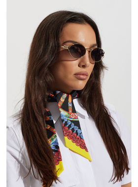 MIU MIU 女士太阳镜 0MU52YS0ZVN5D1 CO 金色 'A2YS' sunglasses