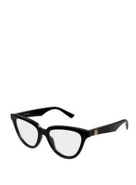 GUCCI 男士眼镜 GG2179O001 SS2026 黑色 几何平光镜