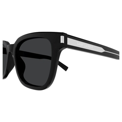 香港直邮SAINT LAURENT 男士眼镜 SL711001 SS2025 黑色 - 图2