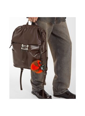 FENDI 男士吊坠 7AS410AYECF1U87 AW2025 红色 Fendi Furrette 吊