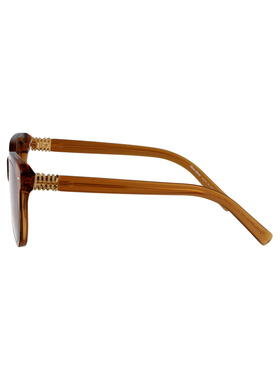 MIU MIU 女士太阳镜 0MU12ZS15T2Z1 SS2025 褐色