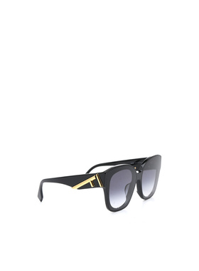 1h可退 FENDI 女士眼镜 FE40098F01W SS2026 黑色 FENDI FIRST