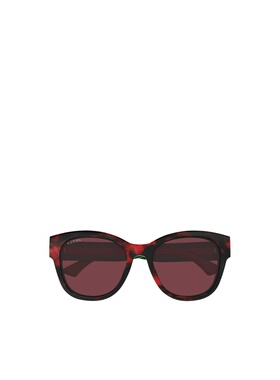 GUCCI 女士眼镜 GG1866SK003 SS2025 古驰 全框红色太阳镜