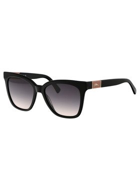 LONGCHAMP 女士眼镜 LO696S001 SS2025 黑色 Sunglasses