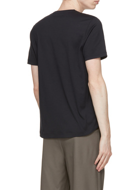 LORO PIANA 男士T恤 FAF6128W000 CO 蓝色 LORO PIANA MEN'S FAF6