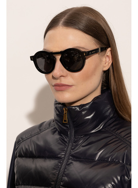 MONCLER 男士太阳镜 0ME6019U0300187 CO 黑色 Foldable sunglass