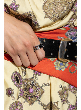 1h可退 VERSACE 女士戒指 10261481A187604JSN0 AW2026 银色