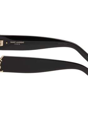Saint Laurent 圣罗兰 女士 黑色 SL M94 太阳镜 SLM94001