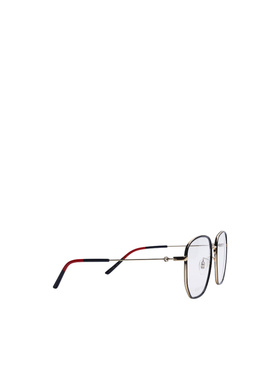 GUCCI 女士眼镜 GG1197OA003 AW2023 古驰徽标 白色平光镜