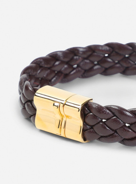 1h可退 奢淘 Bottega Veneta 编织手环 女 857357VAHUA手链配饰