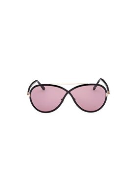 TOM FORD 女士眼镜 FT100701Y AW2025 粉红色 RICKIE徽标太阳镜