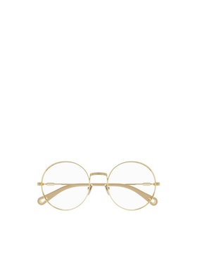 CHLOÉ 女士眼镜 CH0179O00002 SS2023 白色 徽标平光镜